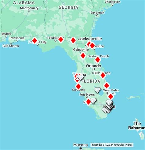 map of florida casinos